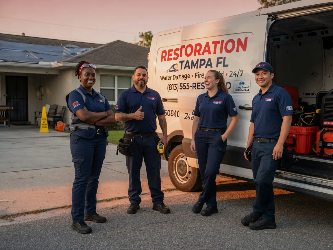 Water Damage Restoration company in Baltic, SD